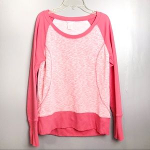 Coral jockey sweater women’s Medium
